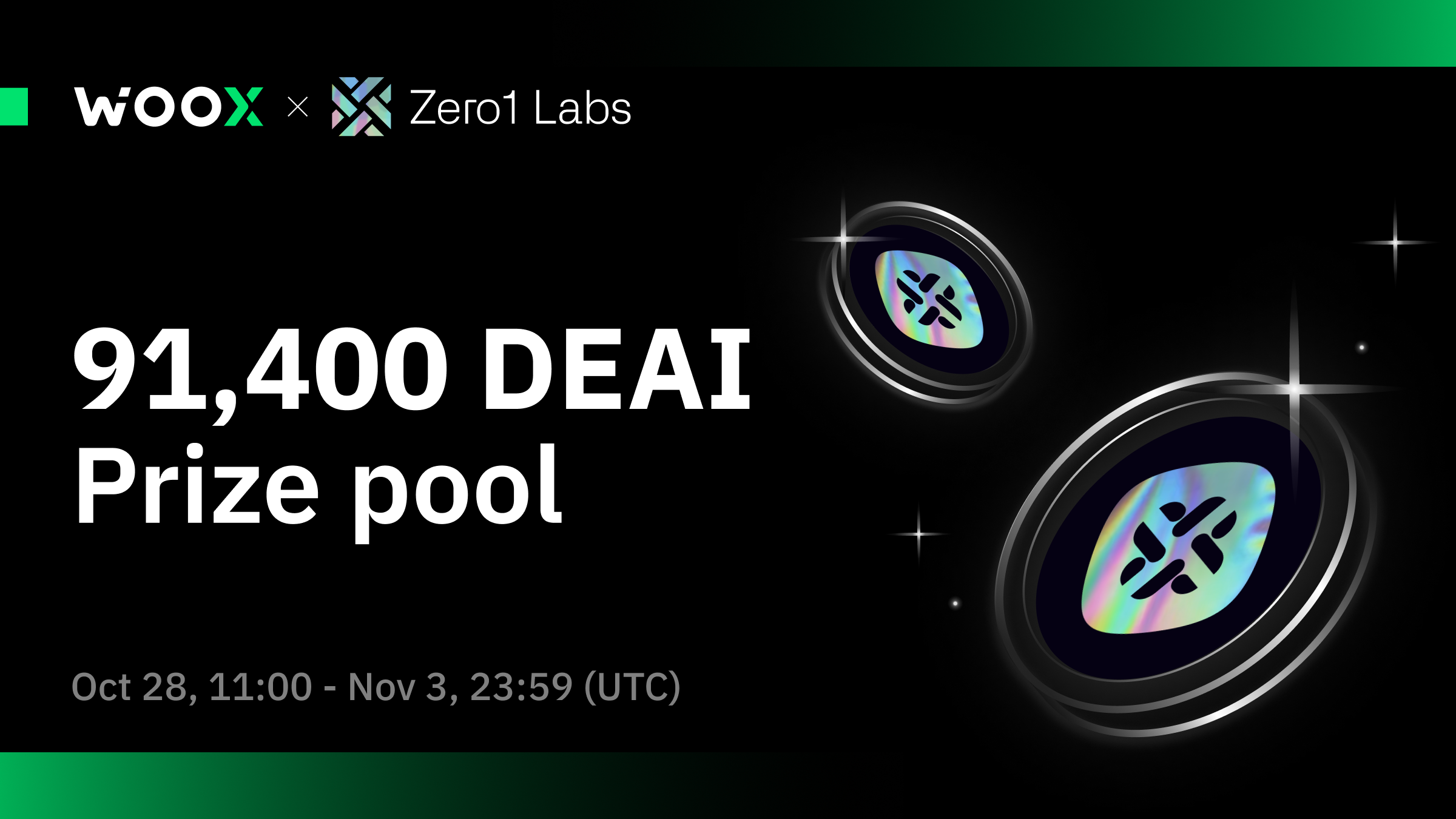 Unlock Your Share of 91,400 DEAI: Trade, Learn, Earn!