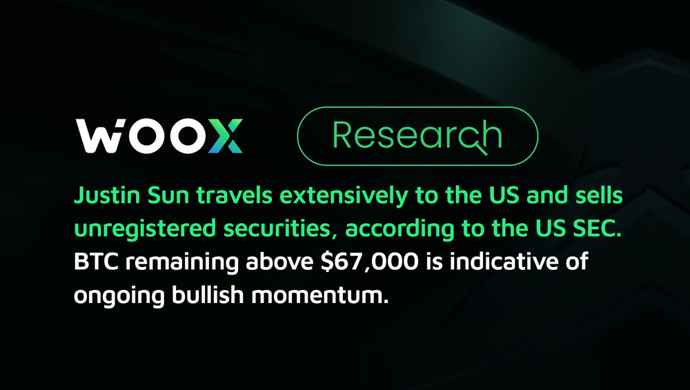 The US SEC accuses Justin Sun of selling unregistered securities