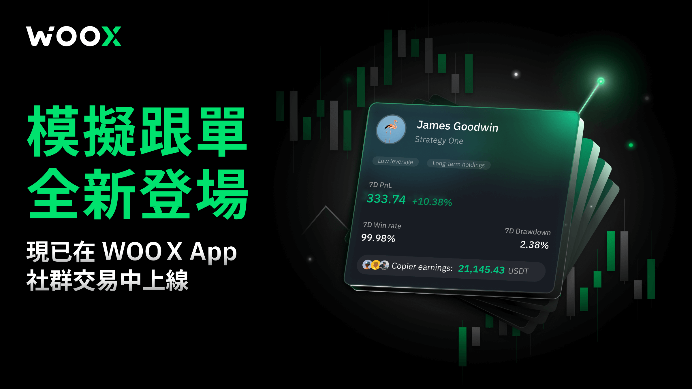 WOO X Demo Copy正式上线：零成本加密货币模拟交易