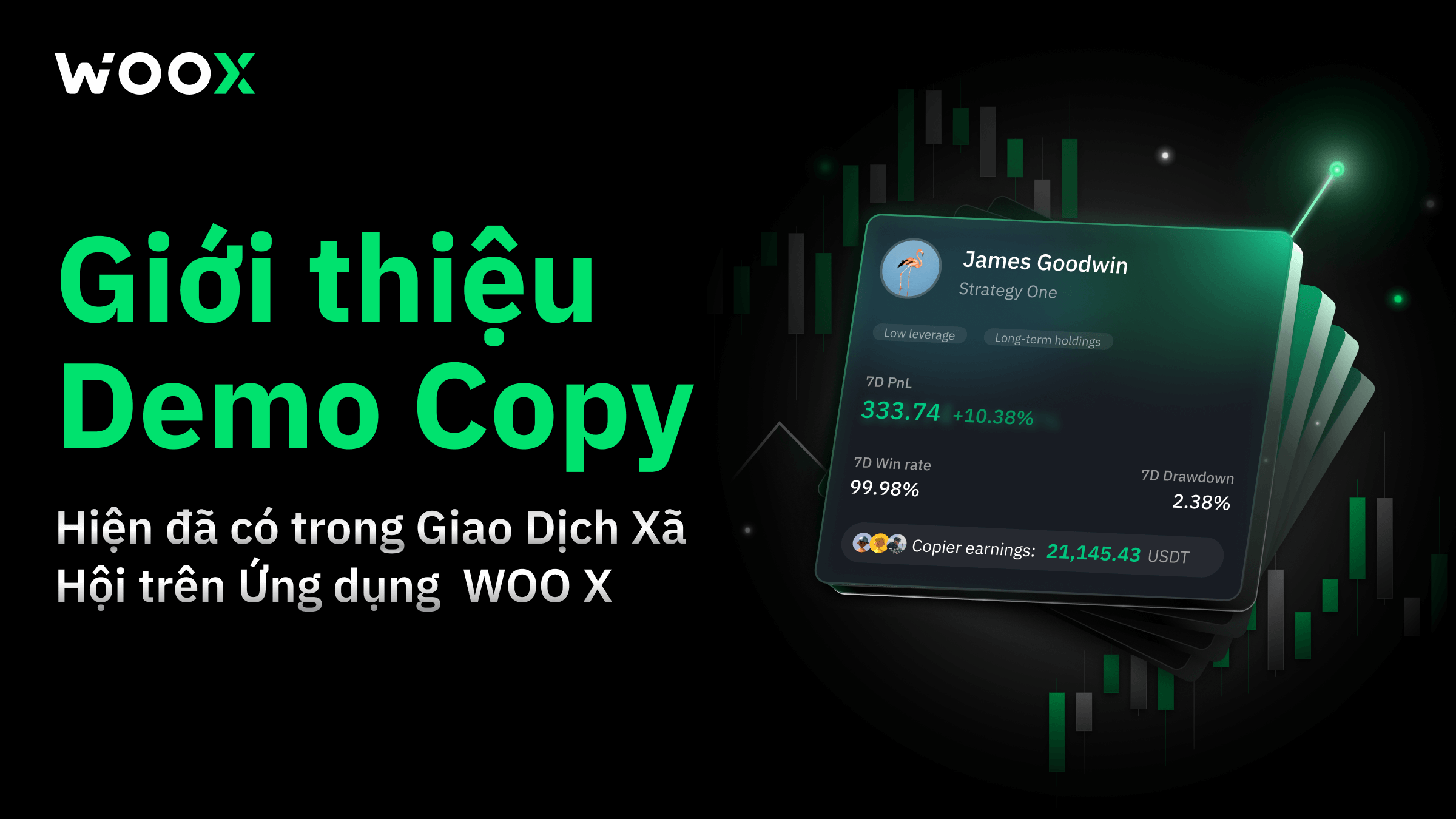 Giới thiệu WOO X Demo Copy: Giao dịch giấy tiền điện tử không tốn phí