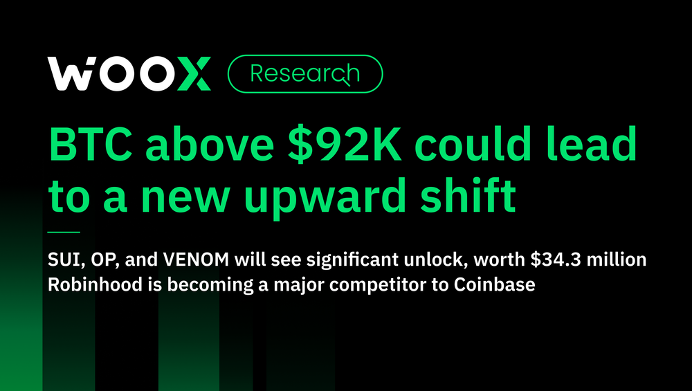 BTC above $92K could lead to a new upward shift