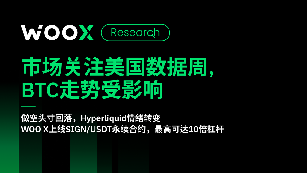 市场关注美国数据周, BTC走势受影响