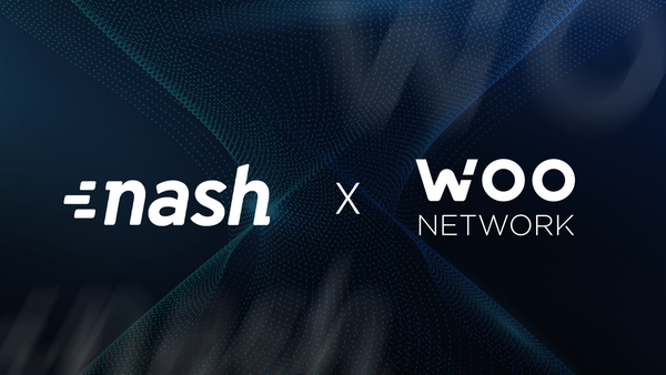 WOO Network enters a liquidity partnership with Nash and opens the first EUR gateway for the WOO token.