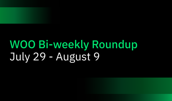 WOO Bi-weekly roundup