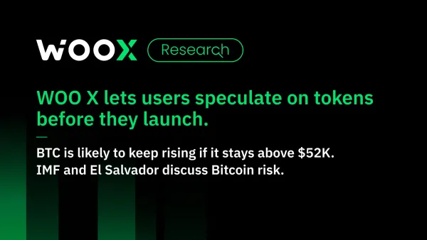 WOO X Global 允許用戶在代幣發行之前對其進行操作