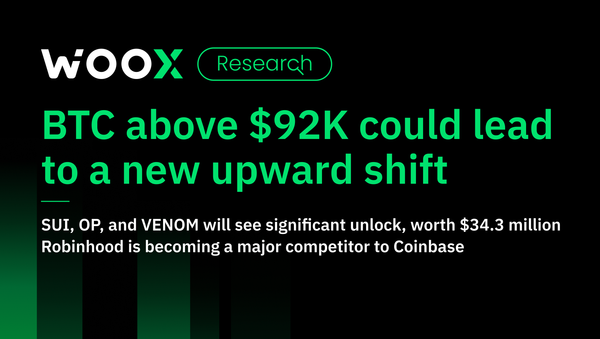 BTC above $92K could lead to a new upward shift