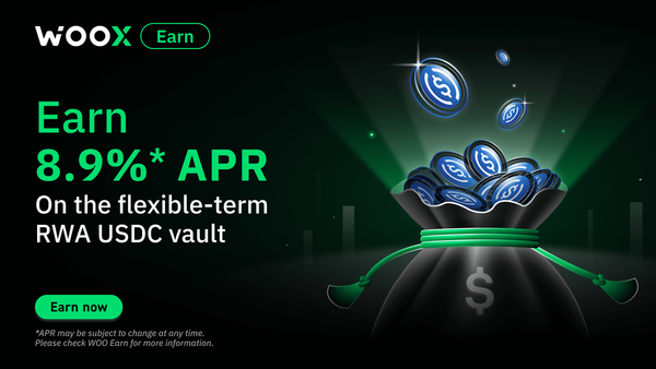 Boost your earnings with 8.9% APR on RWA USDC Vaults