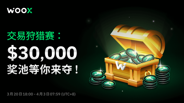 交易狩猎赛：$30,000 奖池等你来夺！