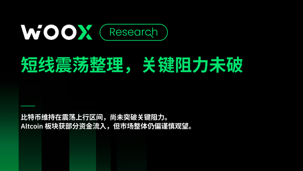 短线震荡整理，关键阻力未破