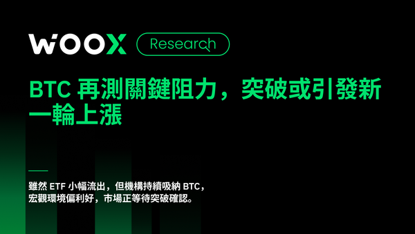 BTC 再測關鍵阻力，突破或引發新一輪上漲