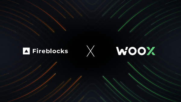 WOO X integrating leading institutional custody technology Fireblocks